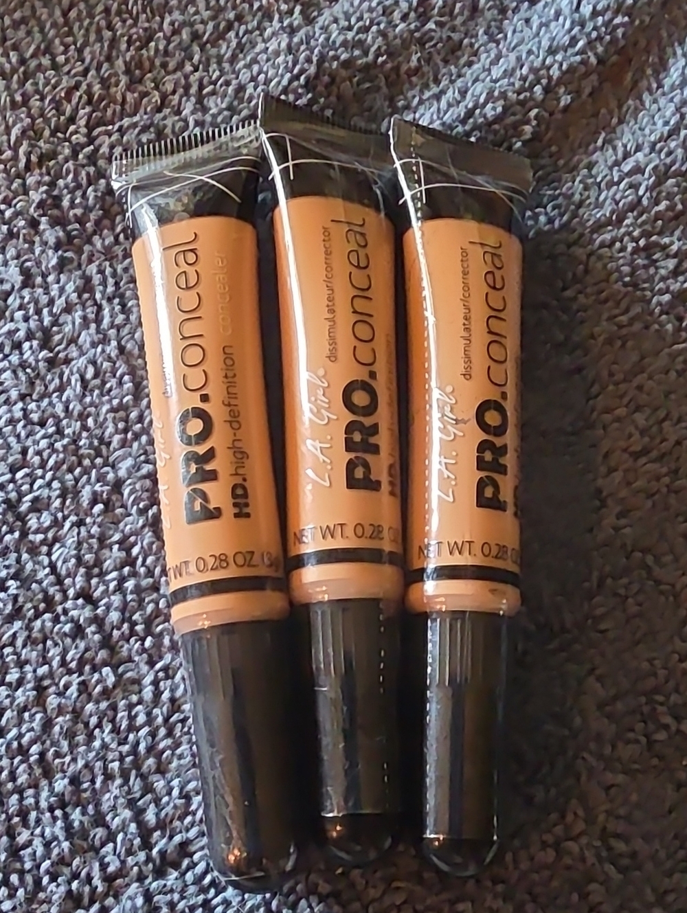 3 PACK OF PRO HD Concealer Creamy Beige SHADE